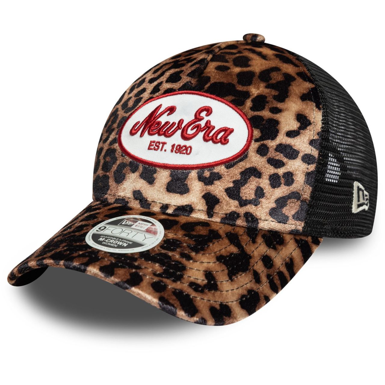New Era Damen 9Forty Trucker Cap - PATCH animal leopard