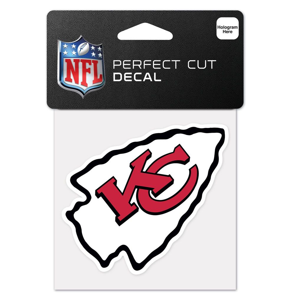 Wincraft Aufkleber 10x10cm - NFL Kansas City Chiefs