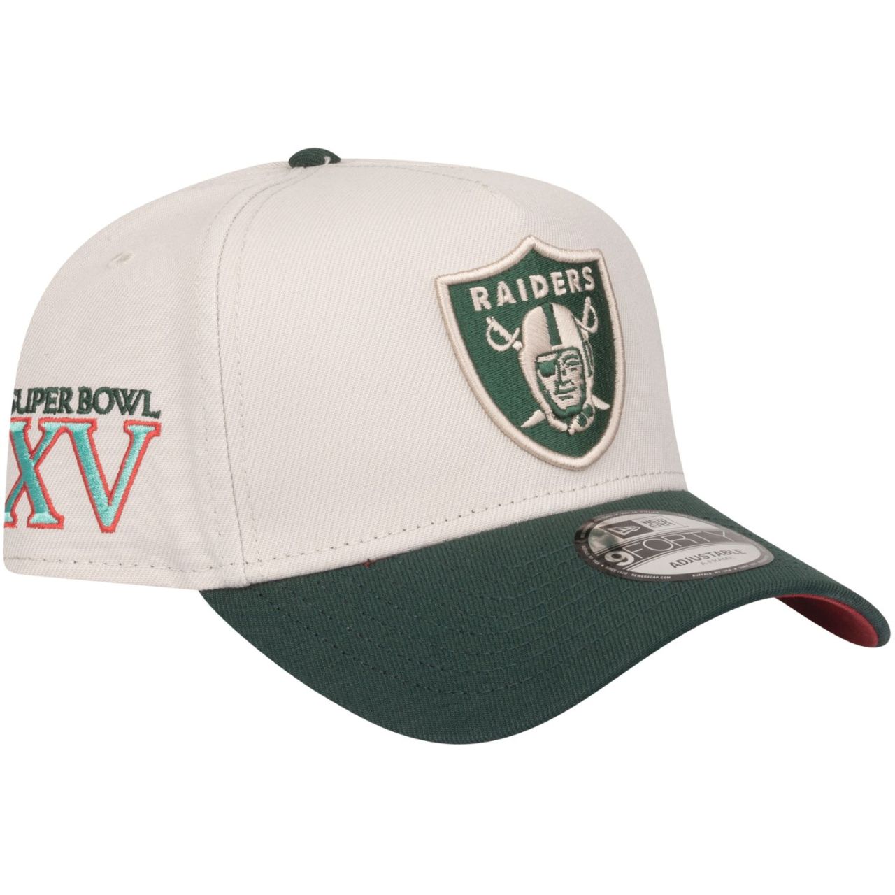 New Era 9Forty Snapback Cap - Las Vegas Raiders stone green