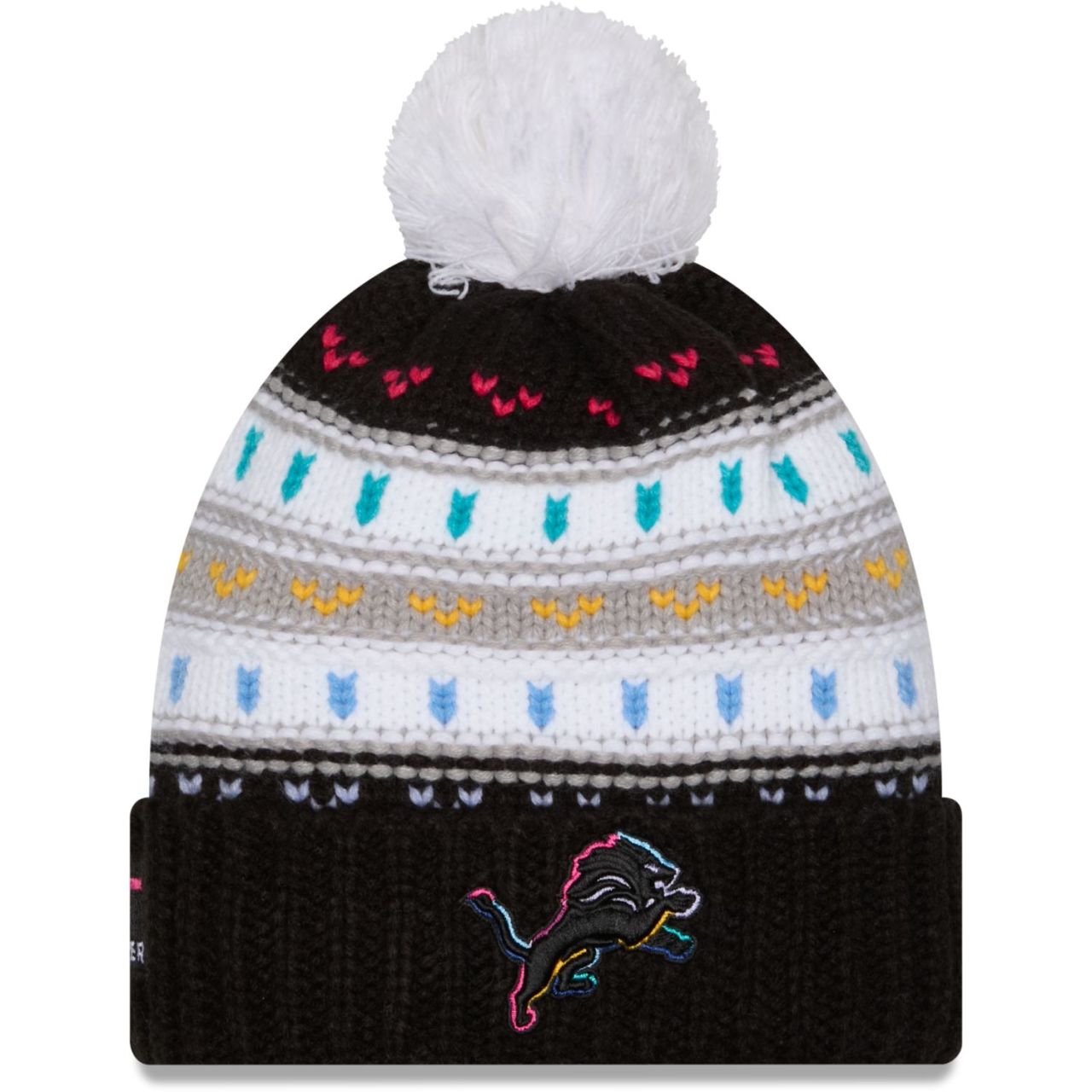 New Era Damen Winter Mütze CRUCIAL CATCH Detroit Lions