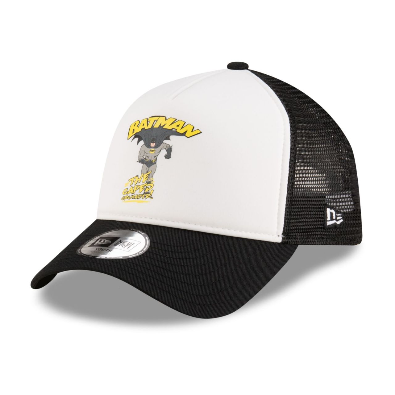 New Era Kinder Trucker Mesh Cap - BATMAN