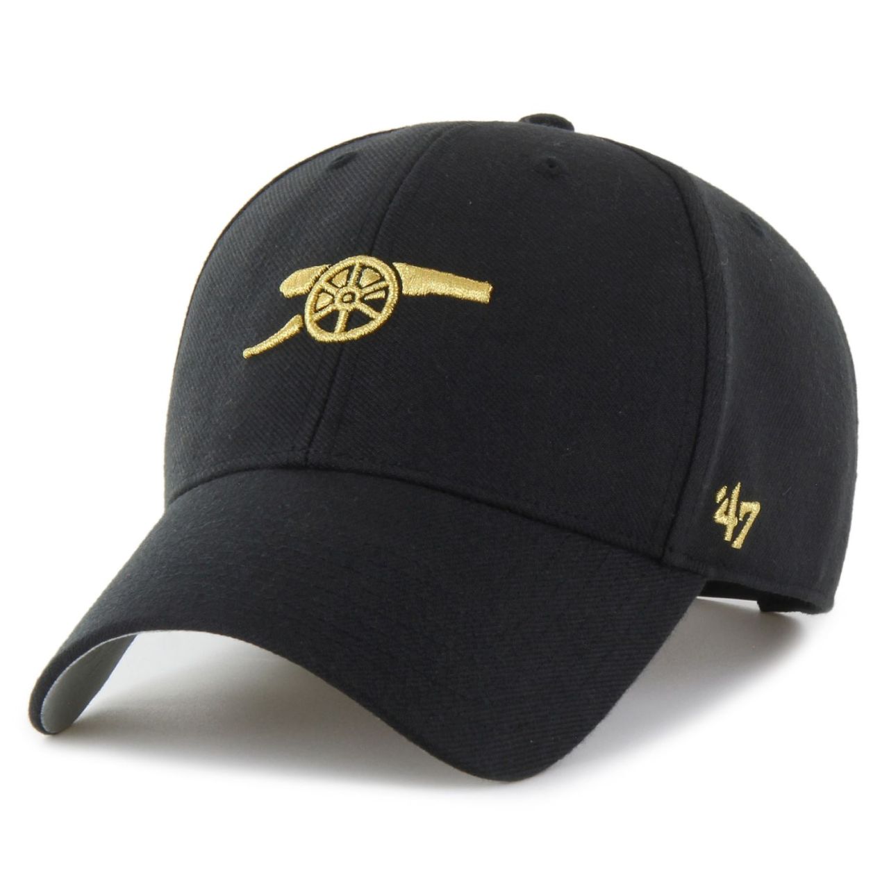 47 Brand Relaxed Fit Cap - FC Arsenal London schwarz gold
