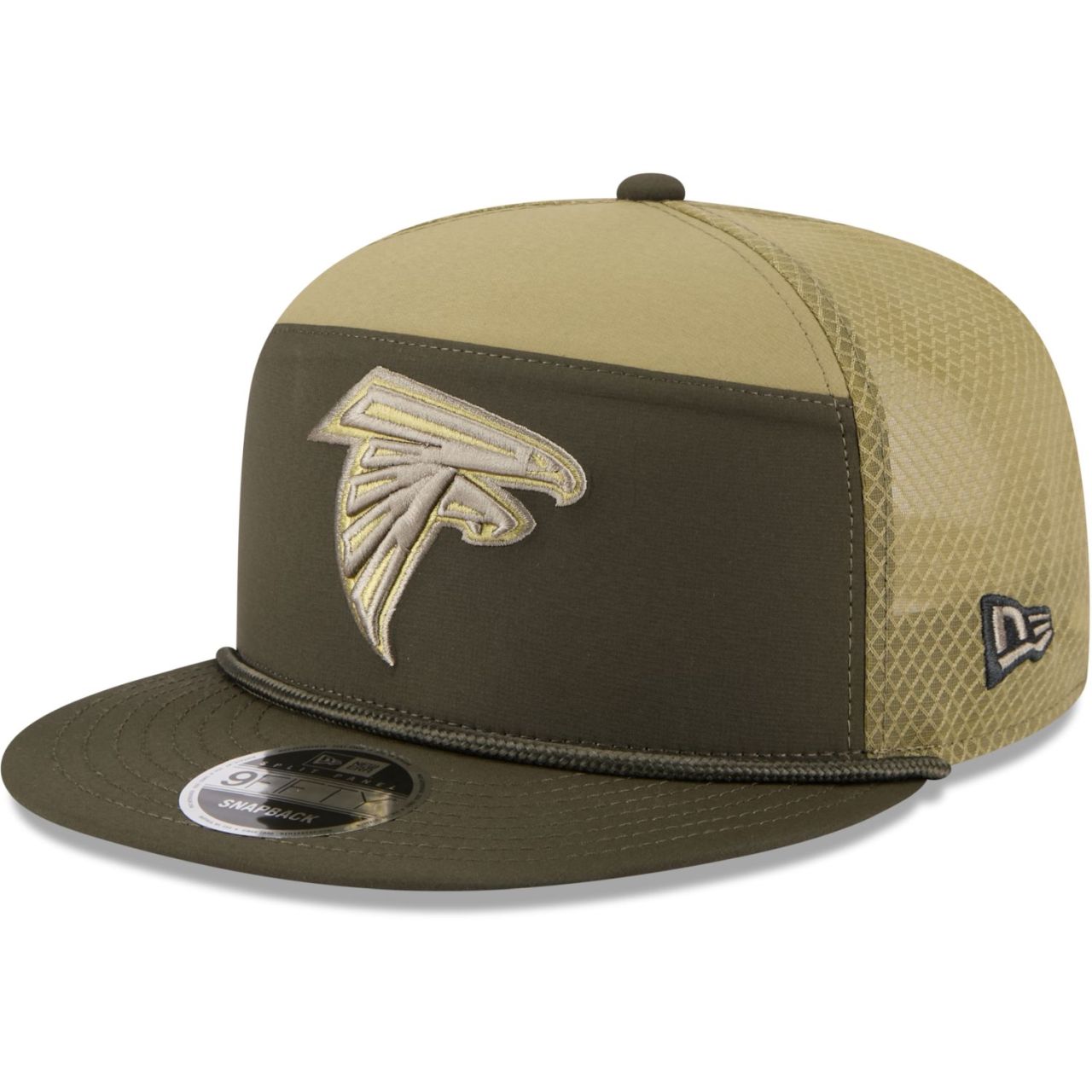 New Era 9Fifty Split Panel Cap - SALUTE Atlanta Falcons