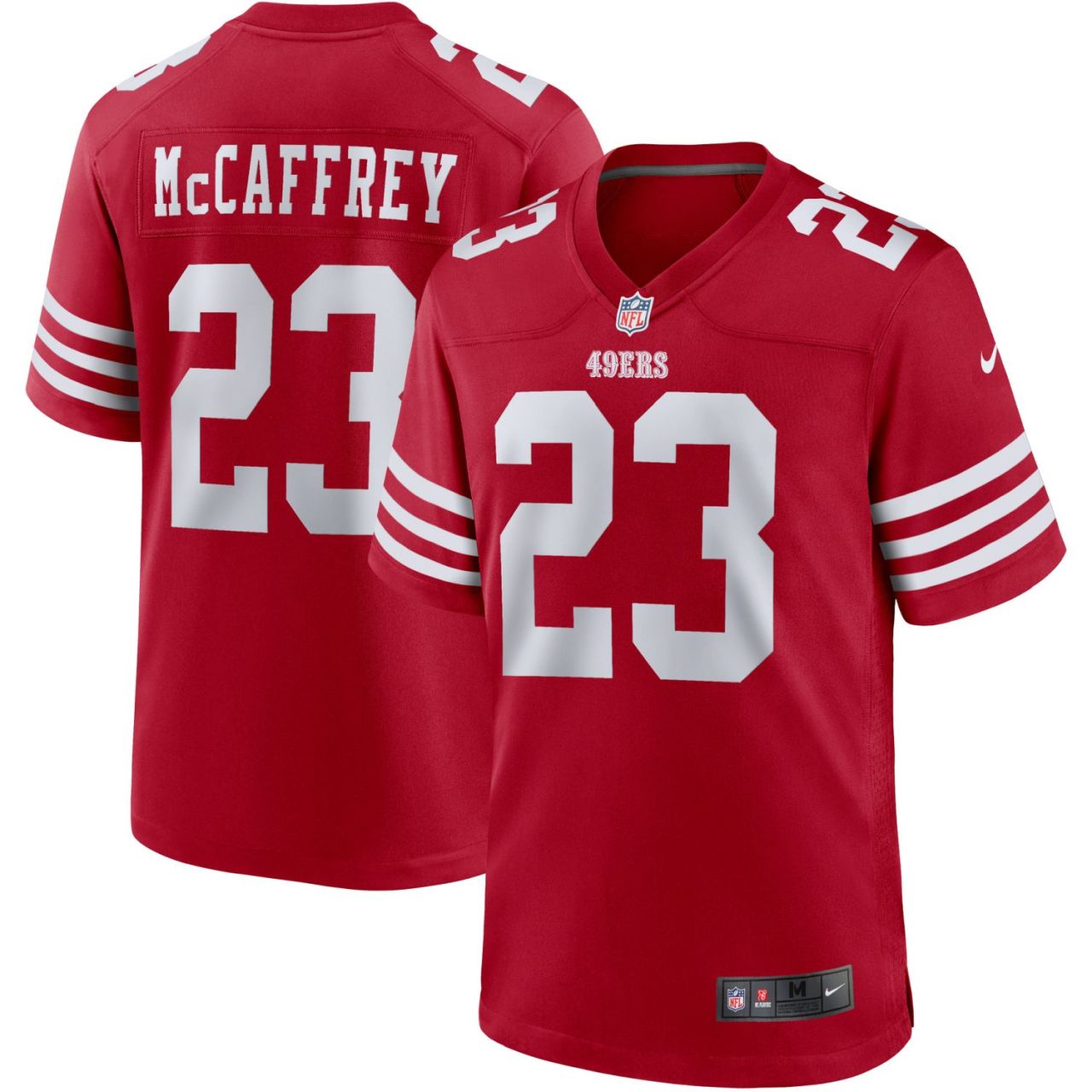 Nike GAME Jersey San Francisco 49ers #23 Christian McCaffrey