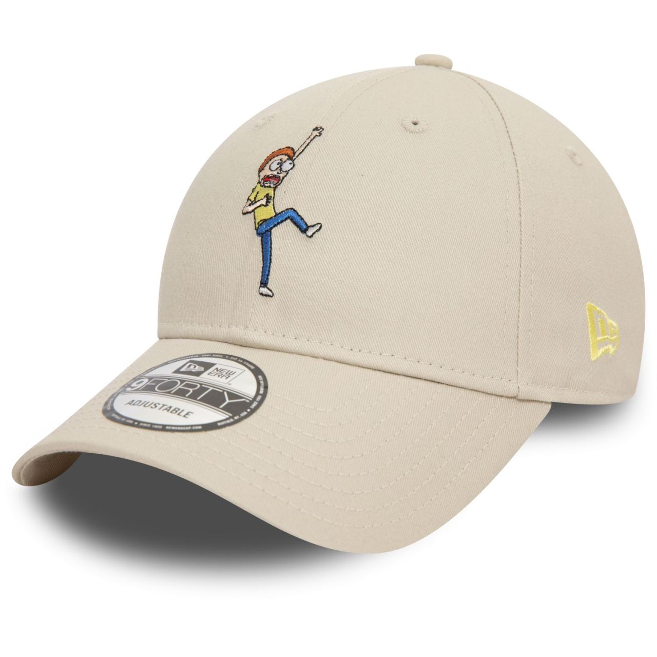 New Era 9Forty Strapback Cap - Rick and Morty stone beige