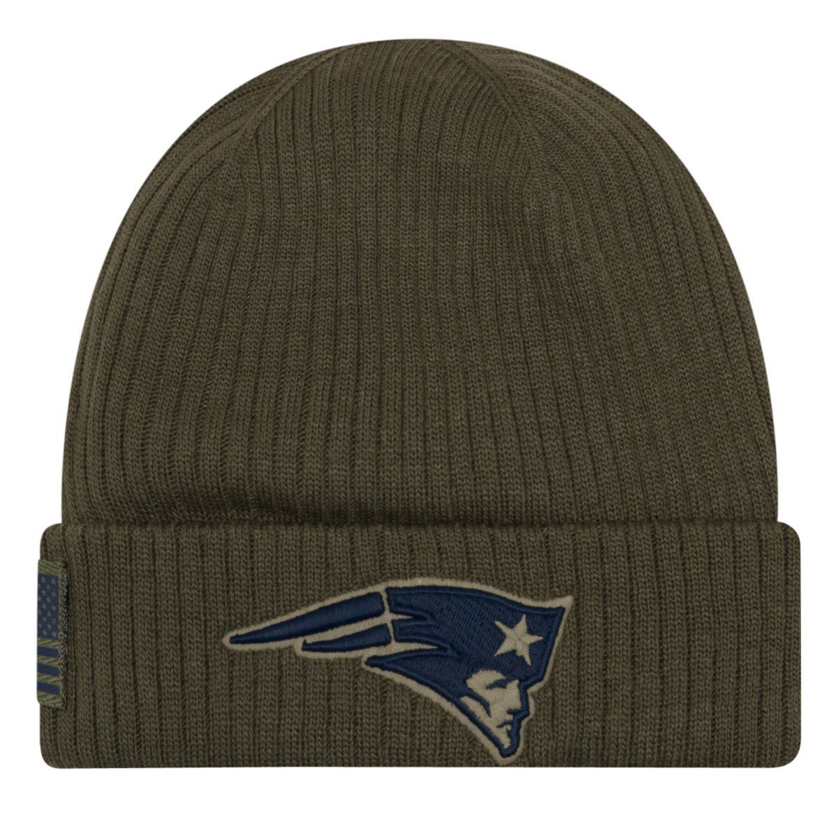 New Era Salute to Service Wintermütze - New England Patriots
