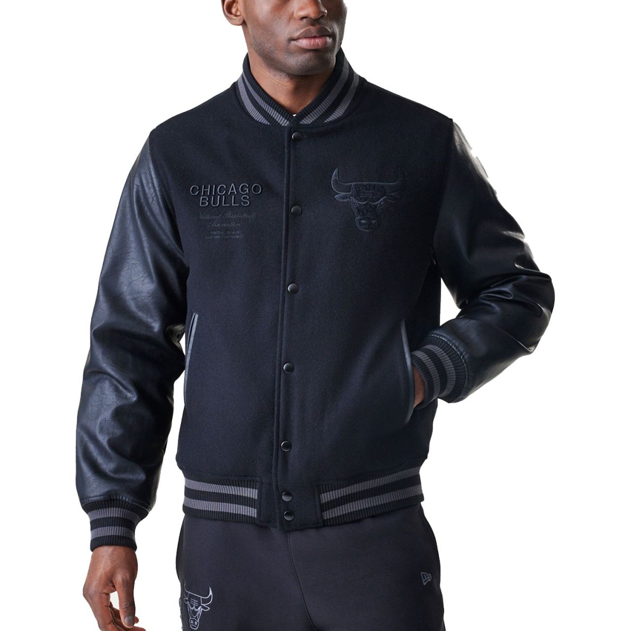New Era Varsity College Jacke - NBA Chicago Bulls