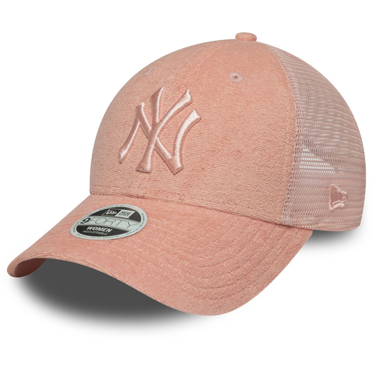 New Era Damen Trucker Cap TOWEL New York Yankees rosa