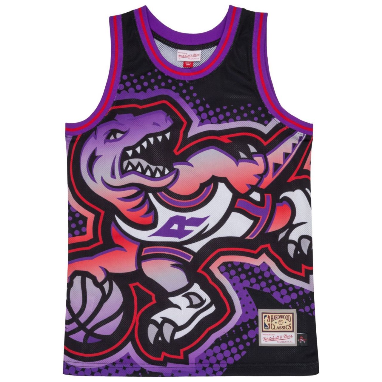 M&N Big Face 7.0 Fashion Tank Top Jersey Toronto Raptors