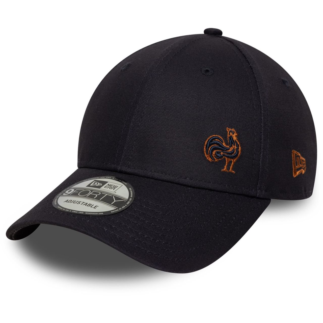 New Era 9Forty Strapback Cap - French Rugby navy