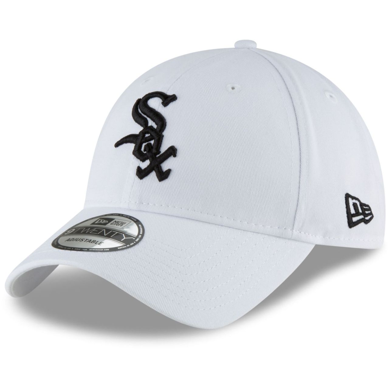 New Era 9Twenty Strapback Cap - Chicago White Sox weiß