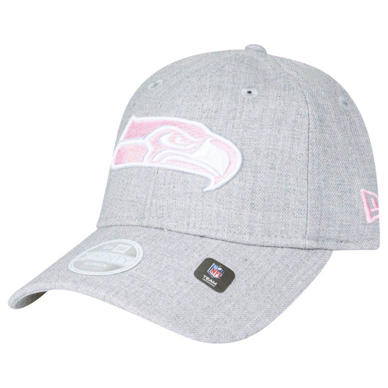 New Era 9Twenty Damen Cap - Seattle Seahawks grau rosa
