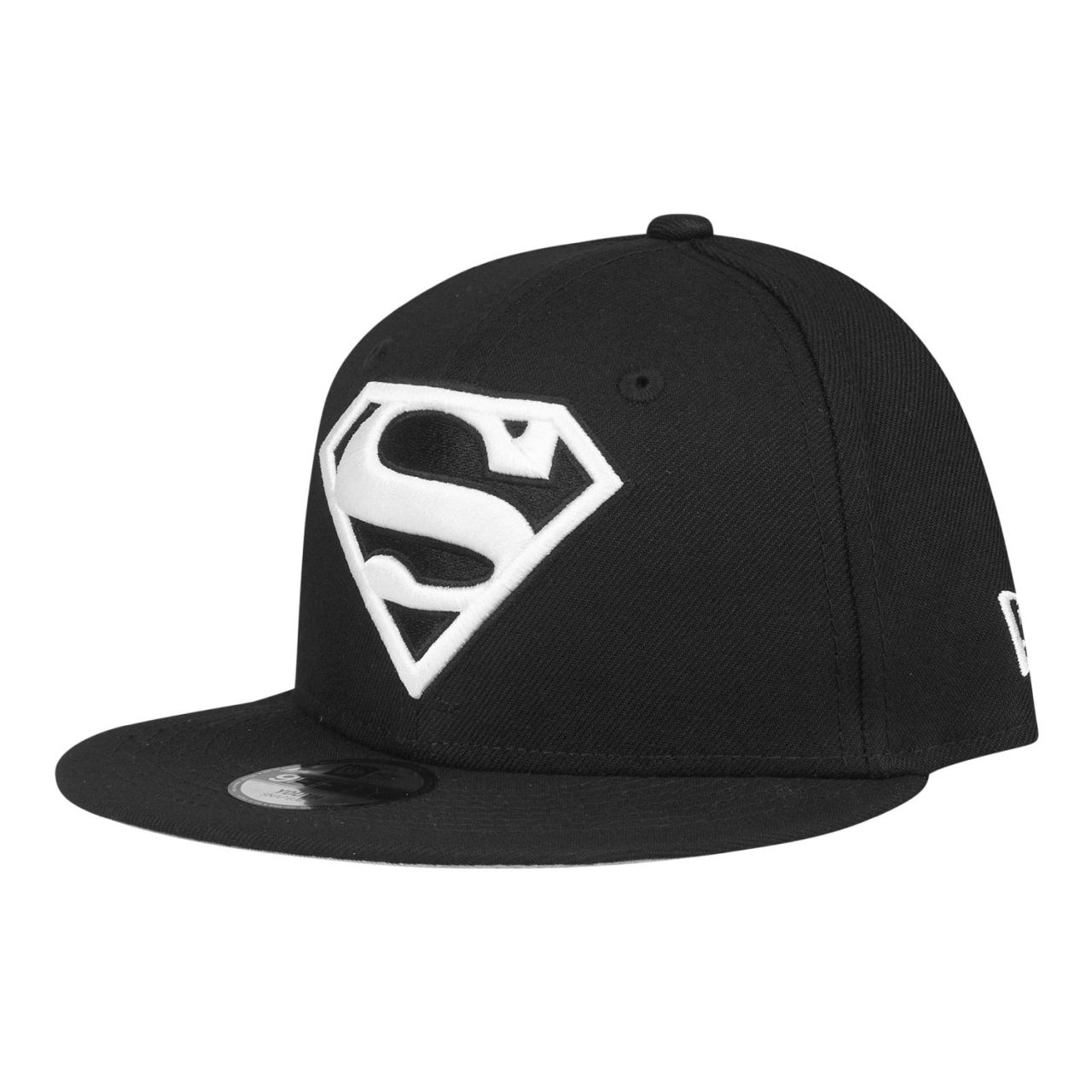 New Era 9Fifty Snapback Kinder Cap - Superman schwarz
