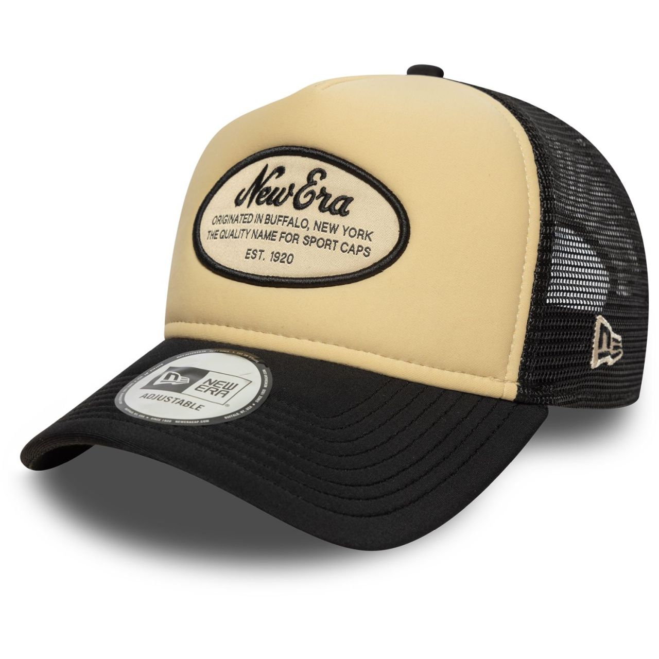 New Era A-Frame Mesh Trucker Cap - FOAM Brand Logo