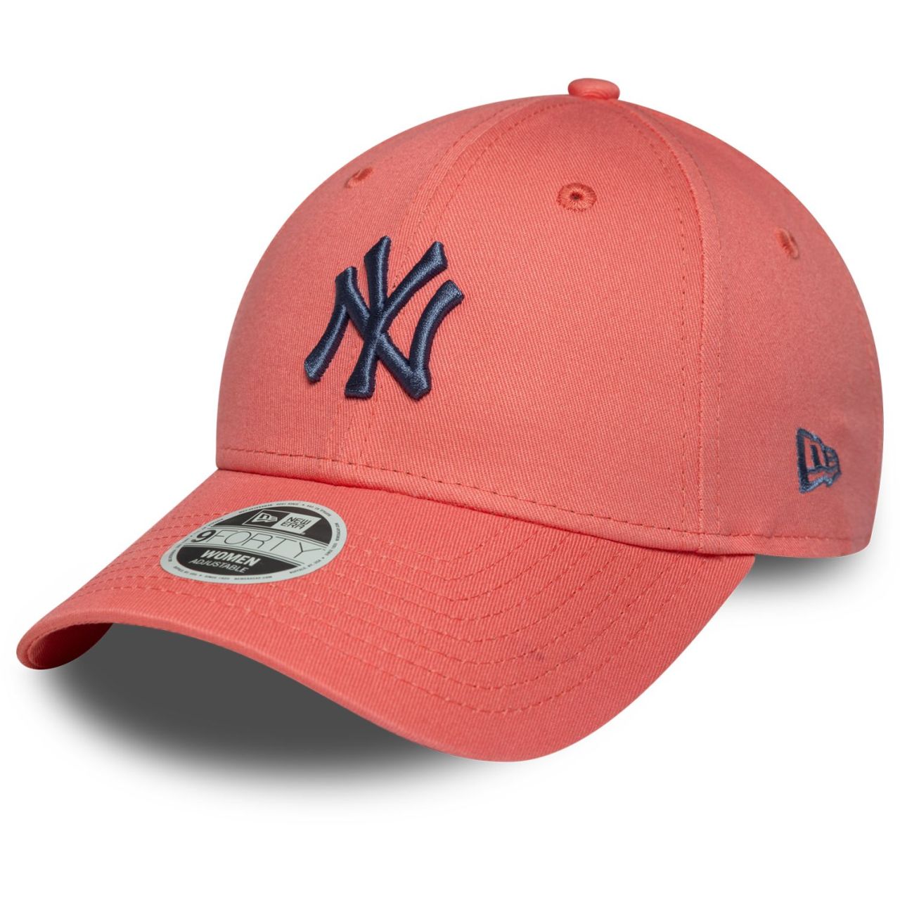 New Era 9Forty Damen Cap - New York Yankees lachsrosa