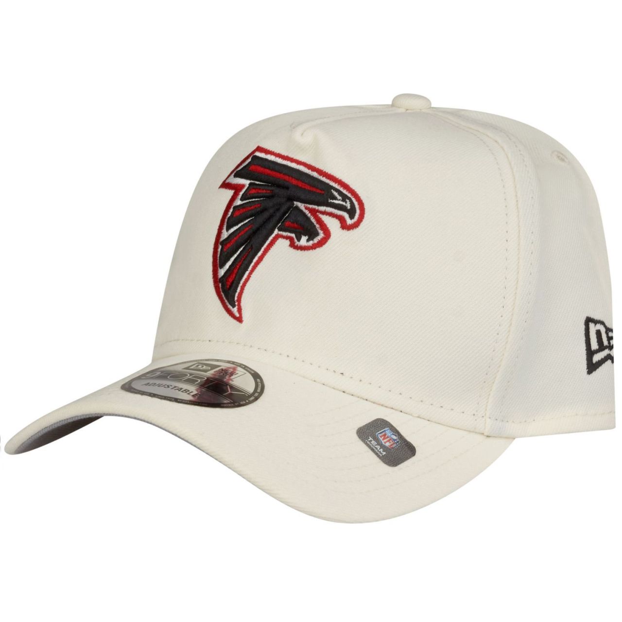 New Era 9Forty A-Frame Cap - Atlanta Falcons chrome white