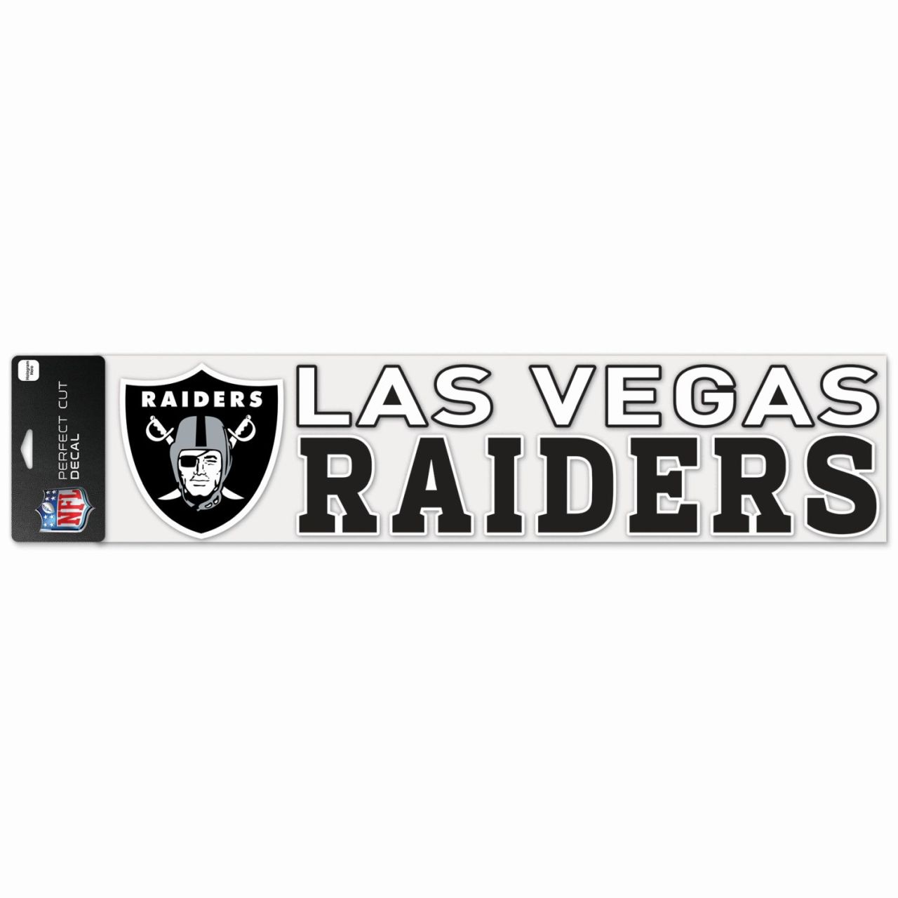 NFL Perfect Cut XXL Aufkleber 10x40cm Las Vegas Raiders