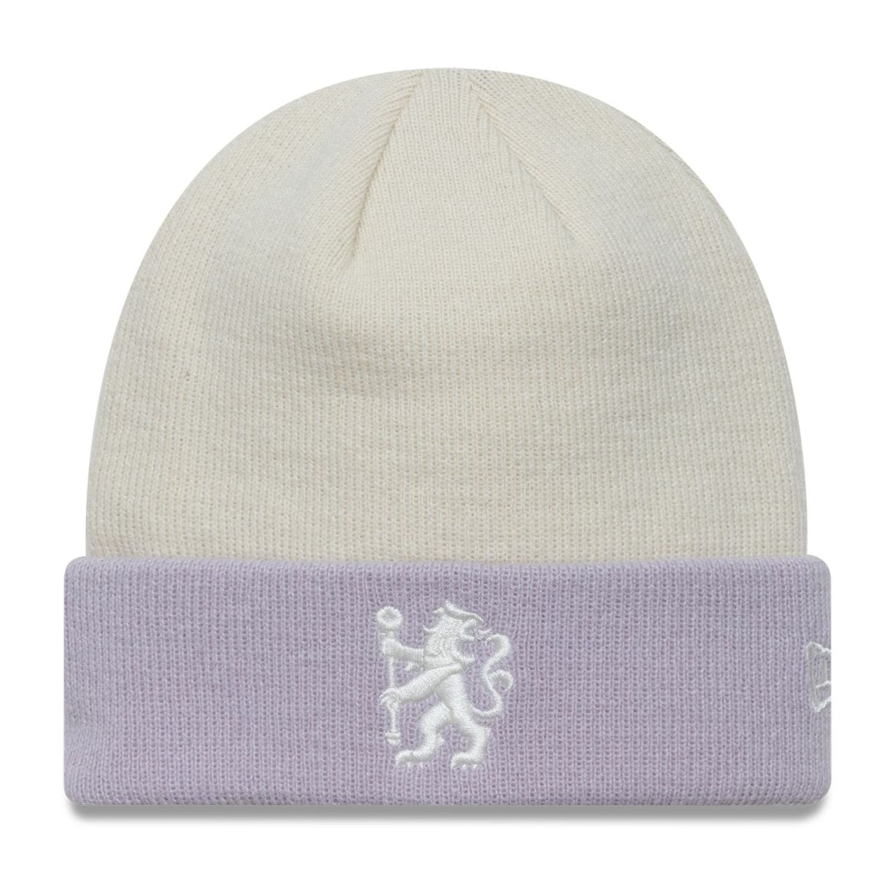 New Era Damen Wintermütze Beanie - FC Chelsea ivory beige