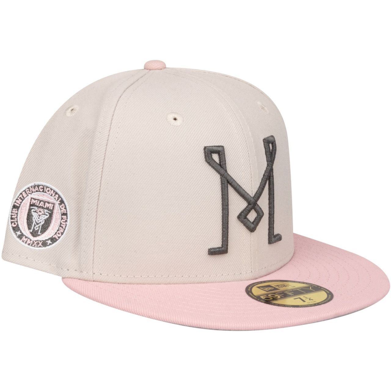 New Era 59Fifty Fitted Cap - MLS Inter Miami stone pink