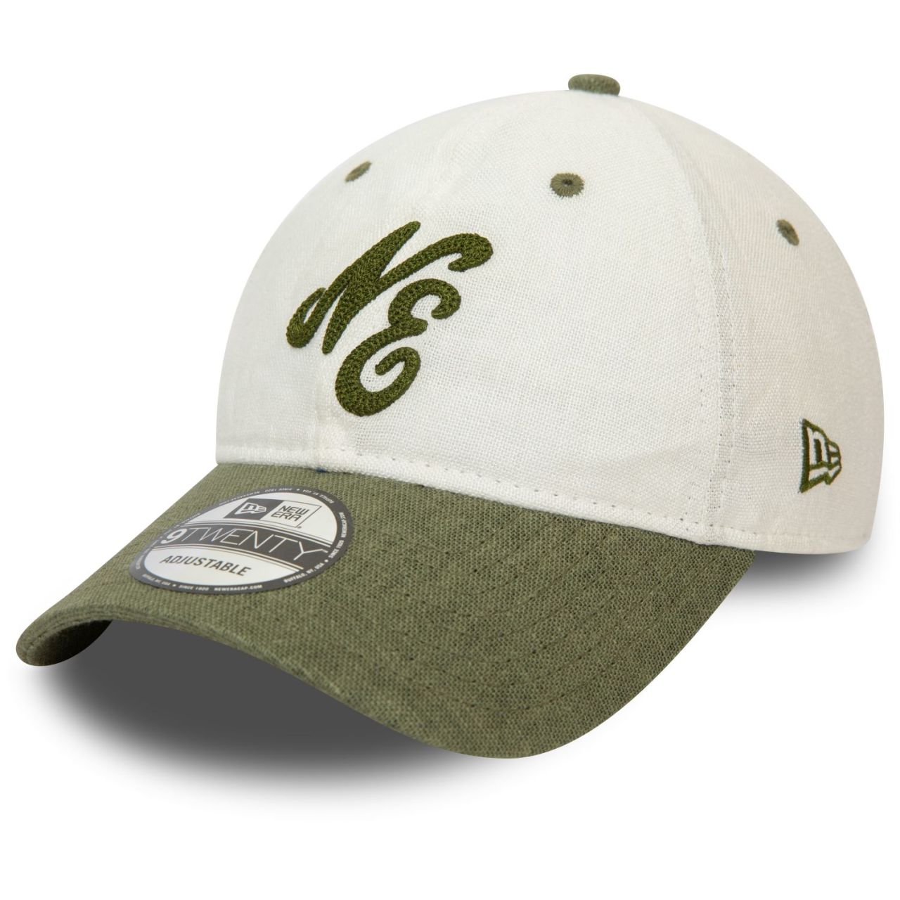 New Era 9Forty Strapback Cap - LEINEN Heritage Brand stone