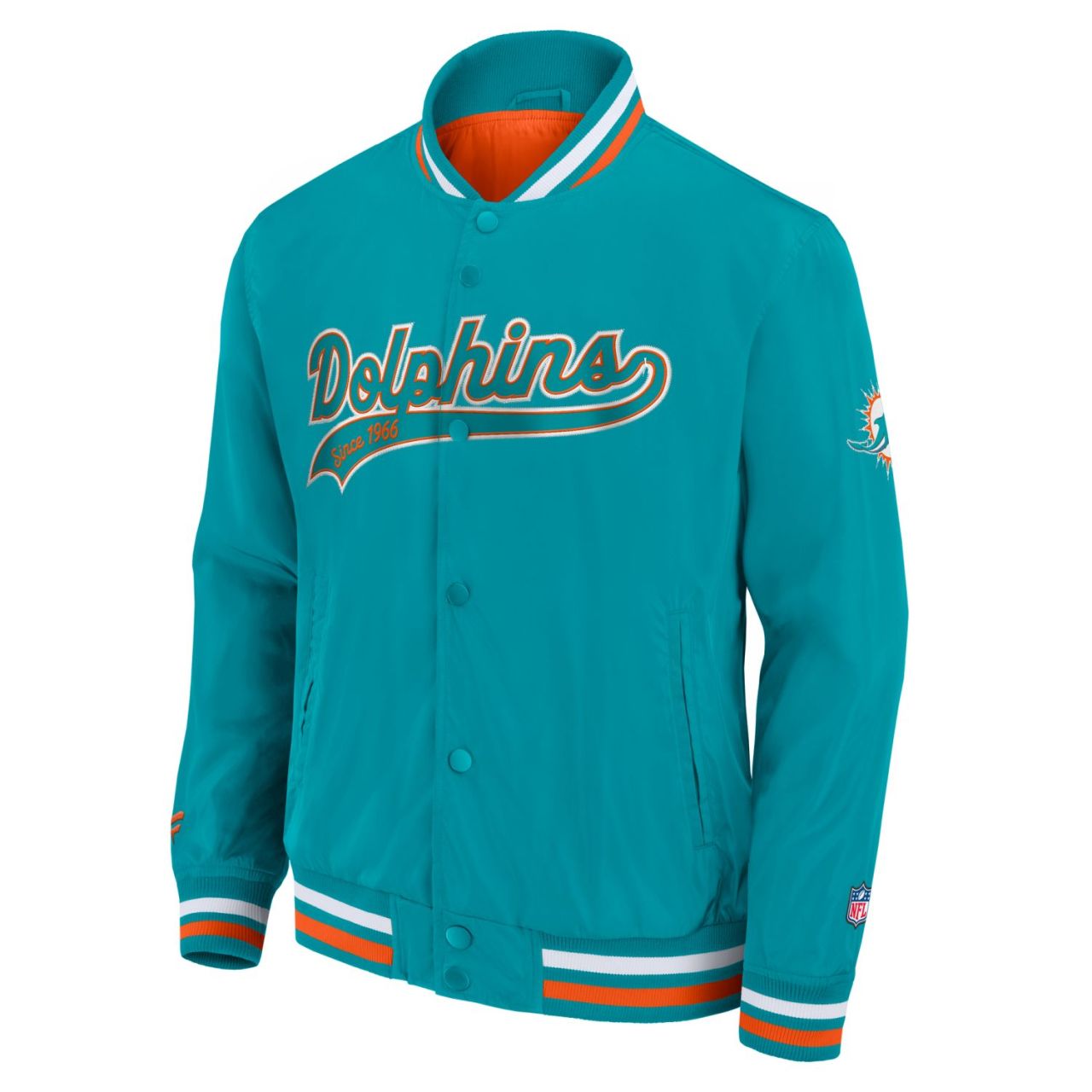 Miami Dolphins NFL SATEEN College Jacke