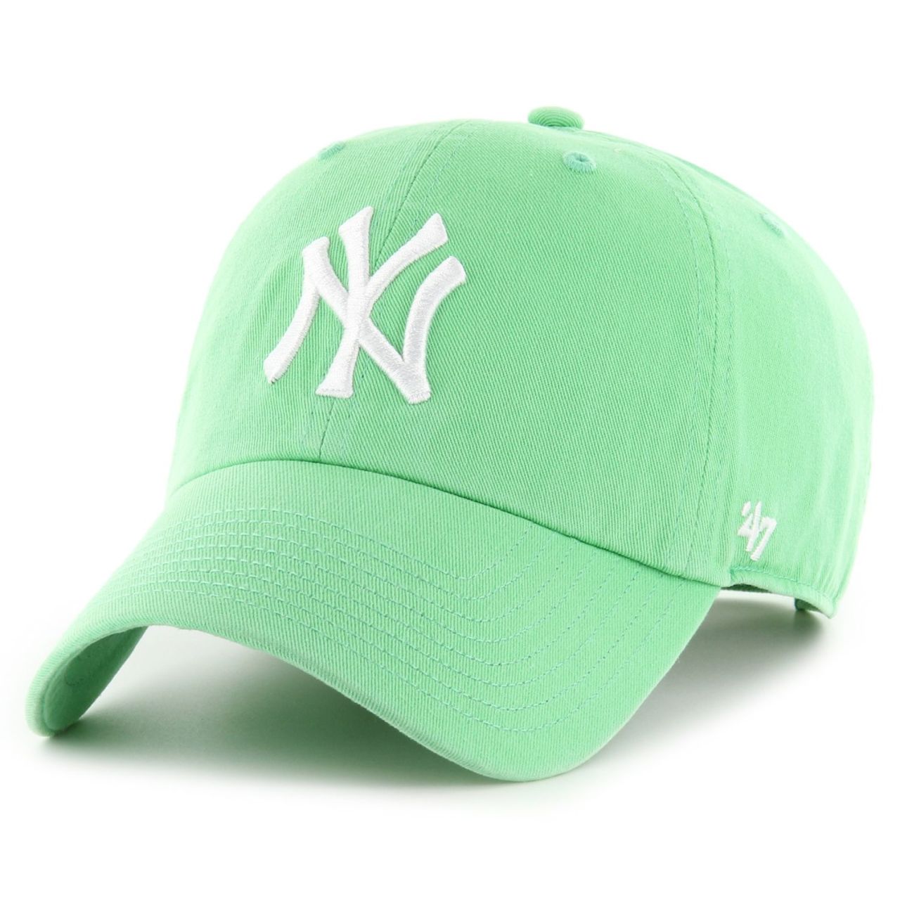47 Brand Strapback Cap CLEAN UP New York Yankees green apple