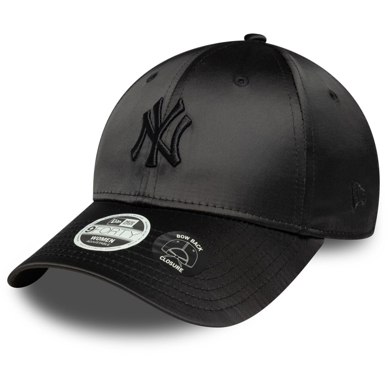 New Era 9Forty Damen Cap SATIN BOW New York Yankees schwarz