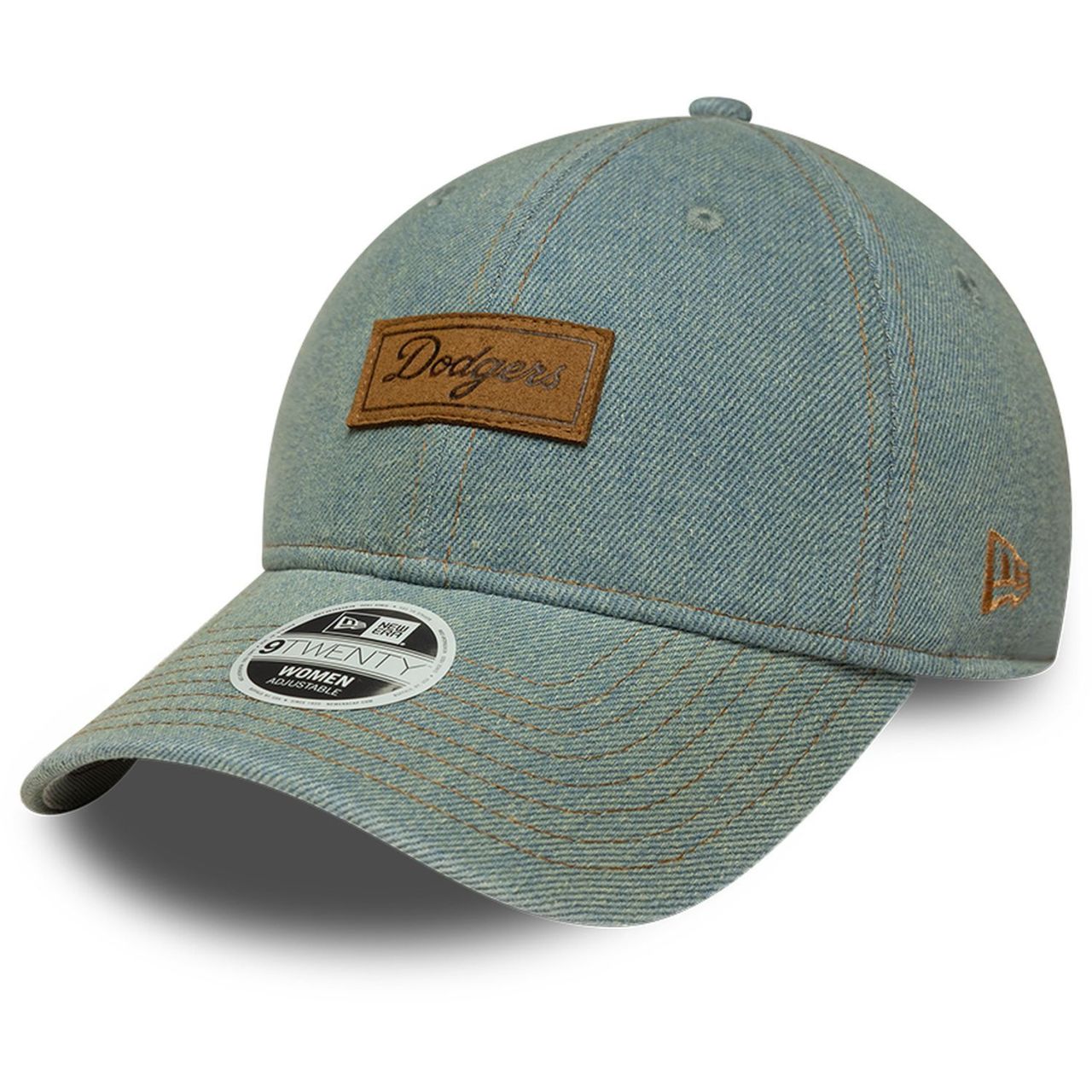 New Era 9Twenty Damen Cap - DIRTY DENIM LA Dodgers sky