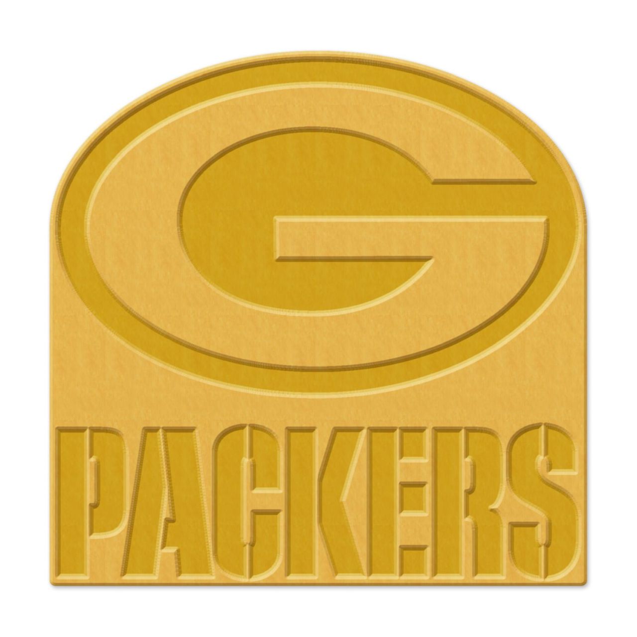 NFL Universal Schmuck Caps PIN GOLD Green Bay Packers