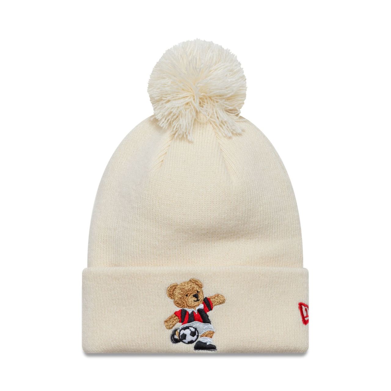 New Era Kinder Wintermütze - AC MAILAND BEAR beige