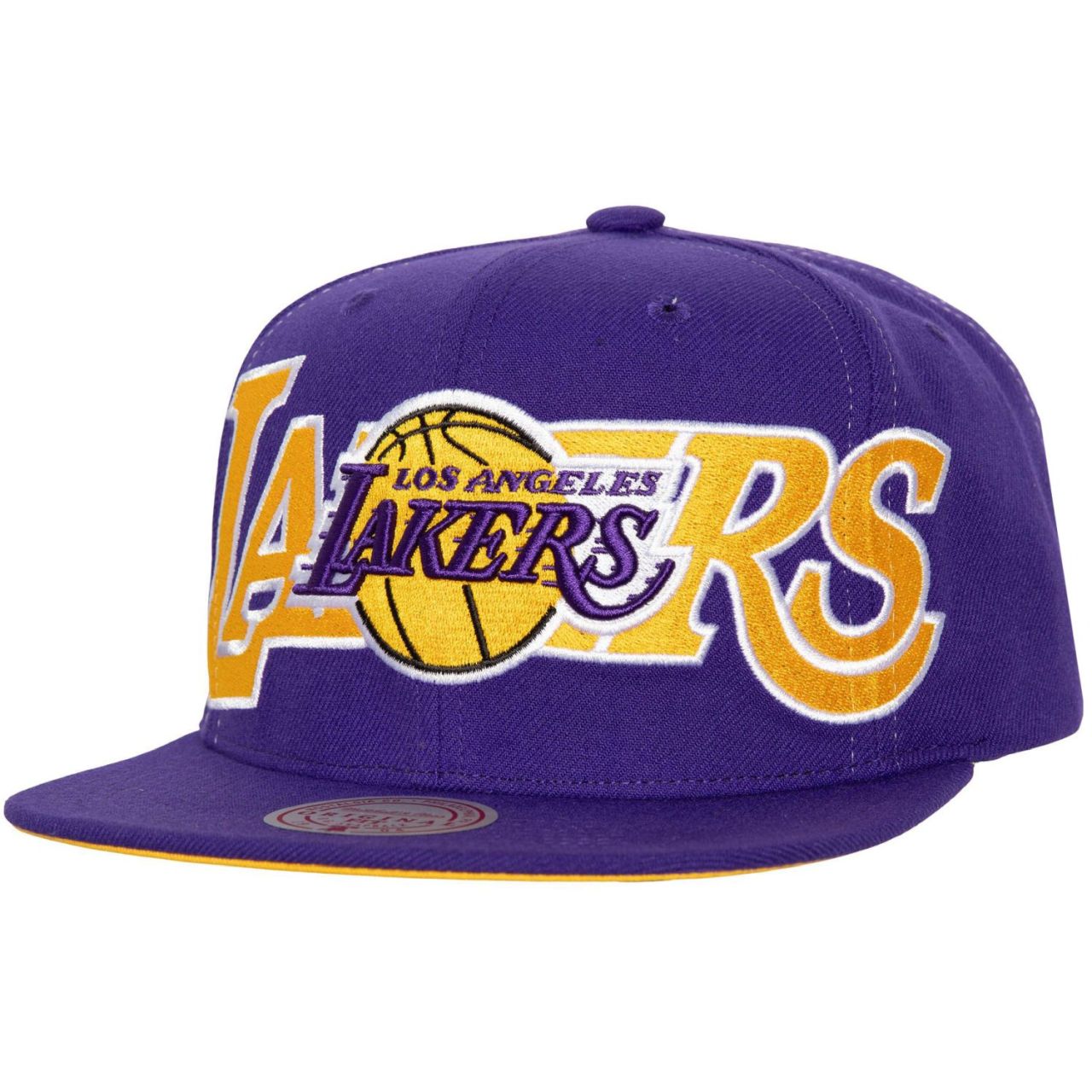 Mitchell & Ness Snapback Cap FULL FRONTAL Los Angeles Lakers