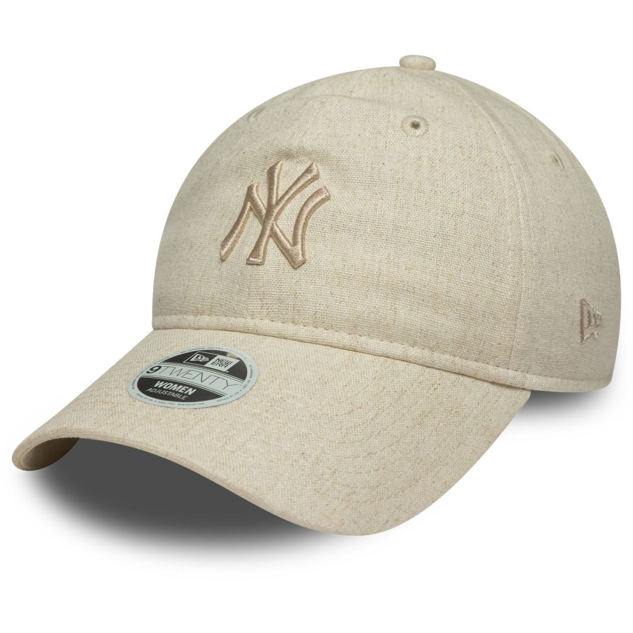 New Era 9Twenty Damen Cap - LEINEN New York Yankees beige