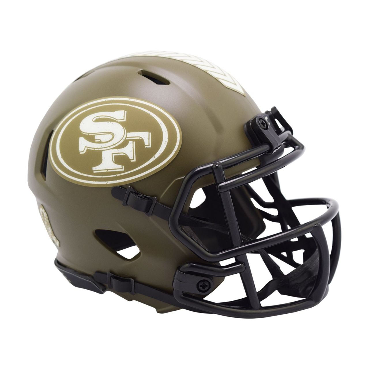 Riddell Speed Mini Football Helm SALUTE San Francisco 49ers