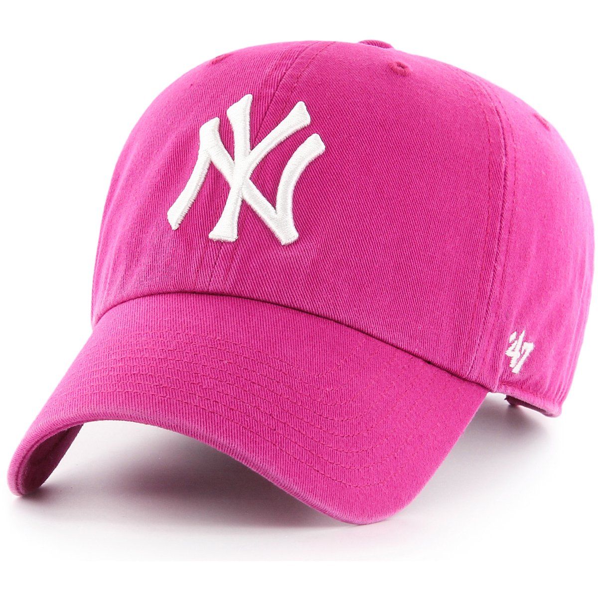 47 Brand Adjustable Cap - CLEAN UP NY Yankees orchid pink