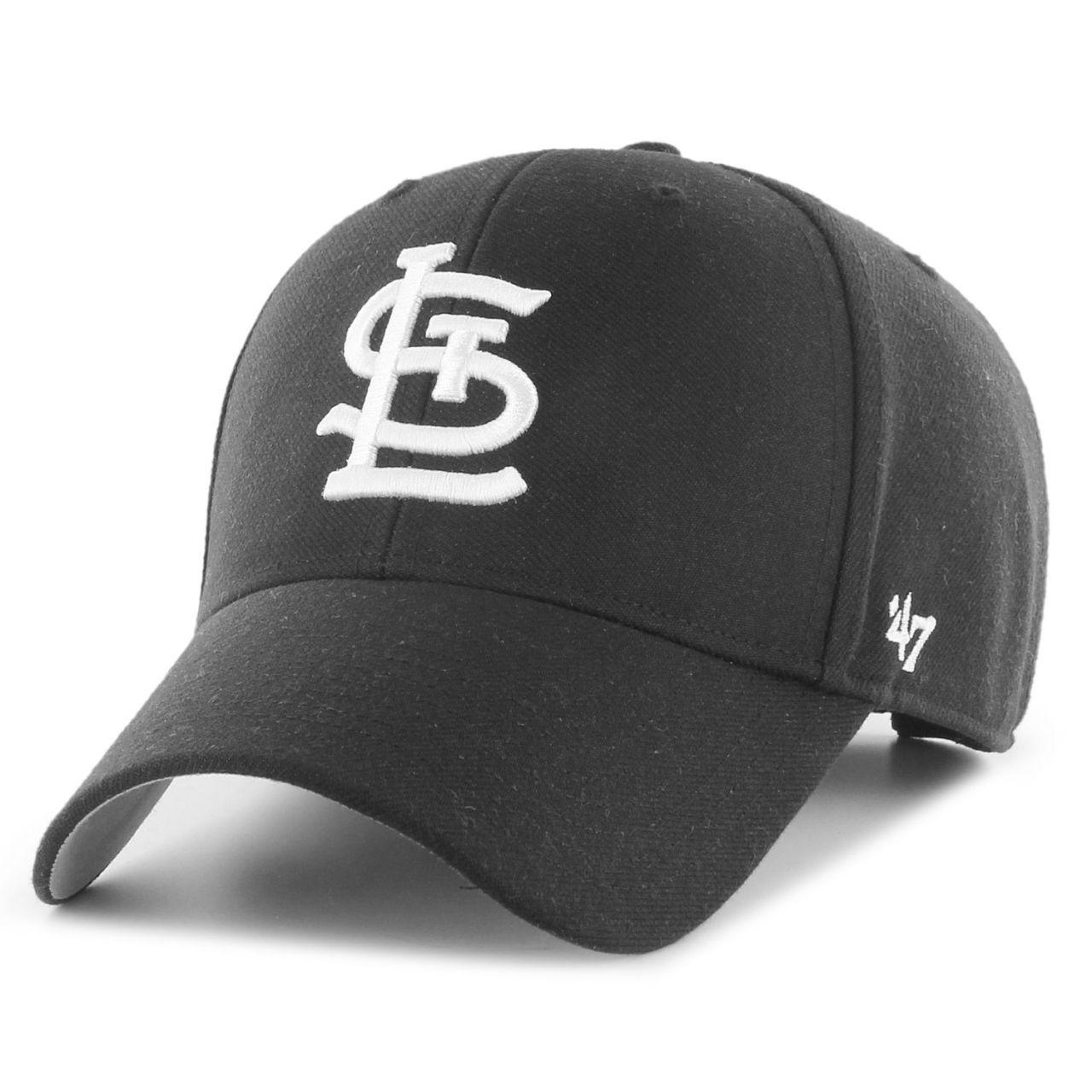 47 Brand Relaxed Fit Cap - MLB St. Louis Cardinals schwarz