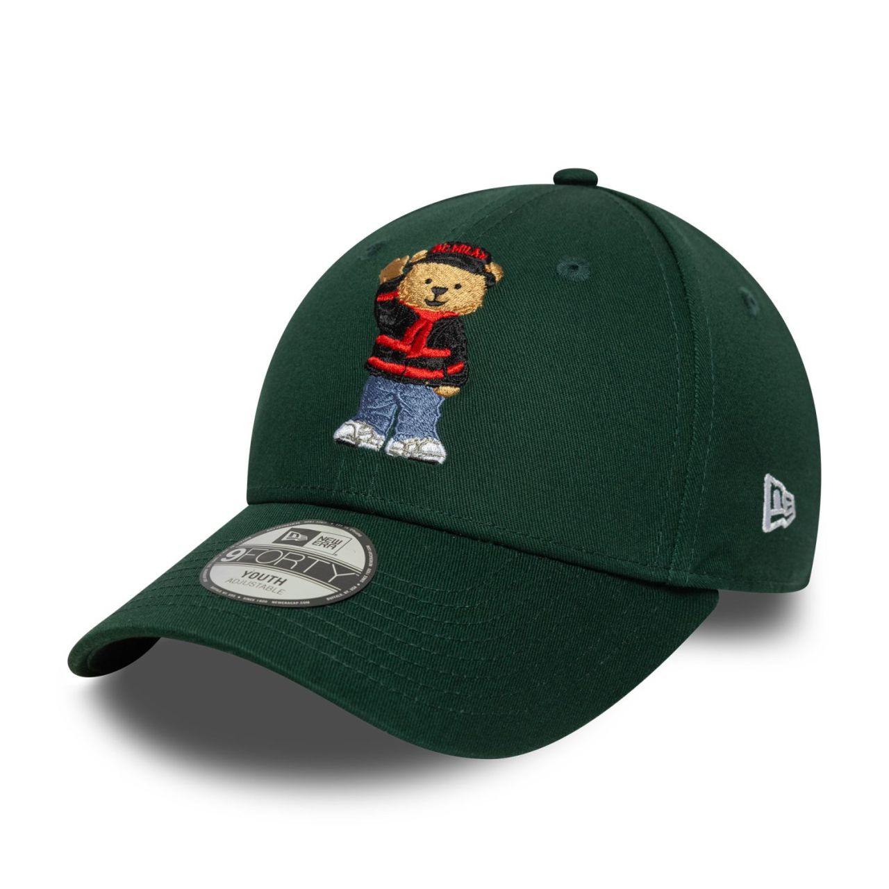 New Era 9Forty Kinder Cap - AC MAILAND BEAR green