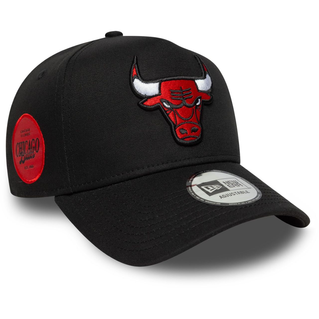 New Era E-Frame Snapback Cap - SIDEPATCH Chicago Bulls