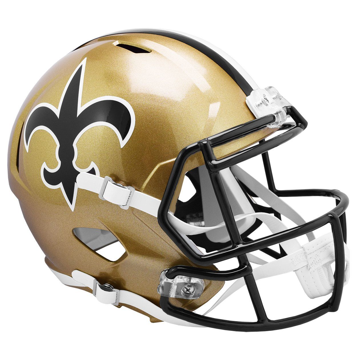 Riddell Speed Replica Helm - New Orleans Saints 1976-1999