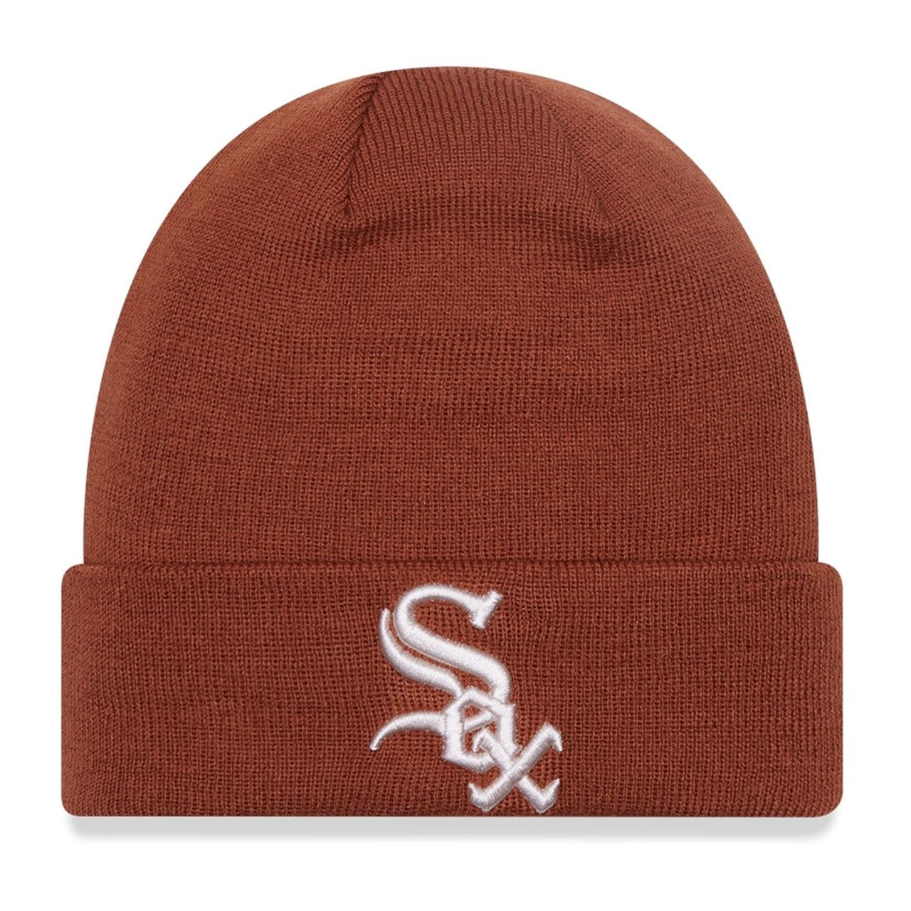 New Era Wintermütze Beanie - Chicago White Sox bark braun