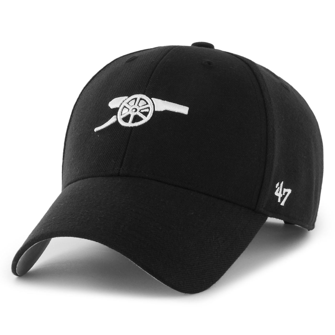 47 Brand Curved Snapback Cap - FC Arsenal London schwarz