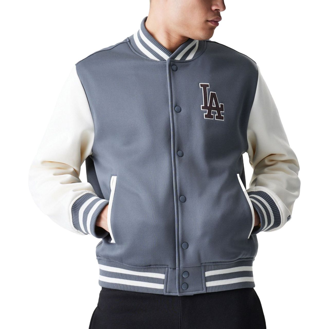 New Era Bomber College Jacke - Los Angeles Dodgers