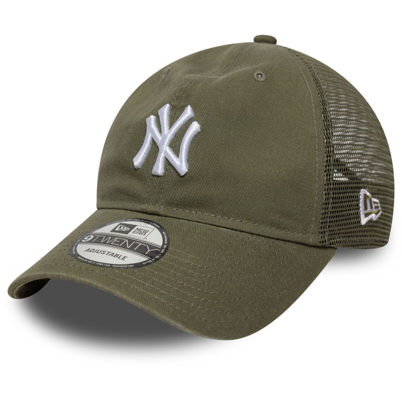 New Era 9Twenty Trucker Cap - MIDI New York Yankees oliv