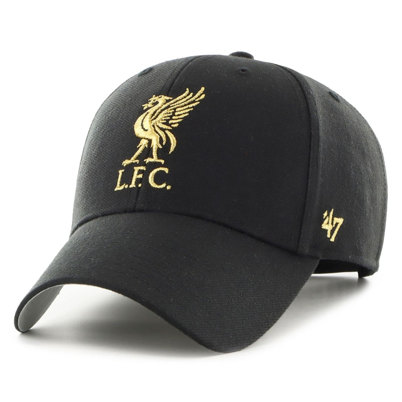 47 Brand Relaxed Fit Cap - FC Liverpool schwarz gold