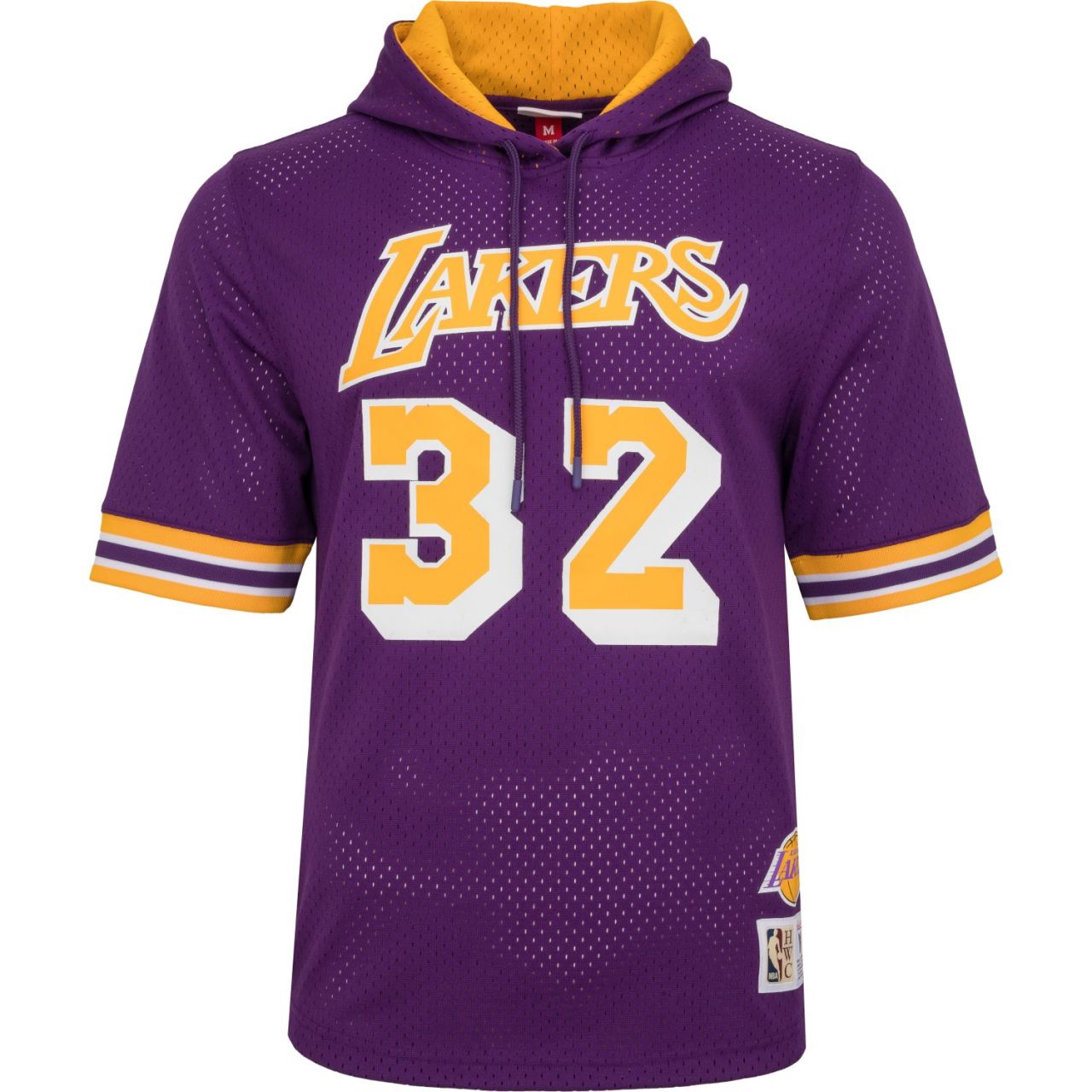 M&N Mesh Jersey Hoody Los Angeles Lakers Magic Johnson