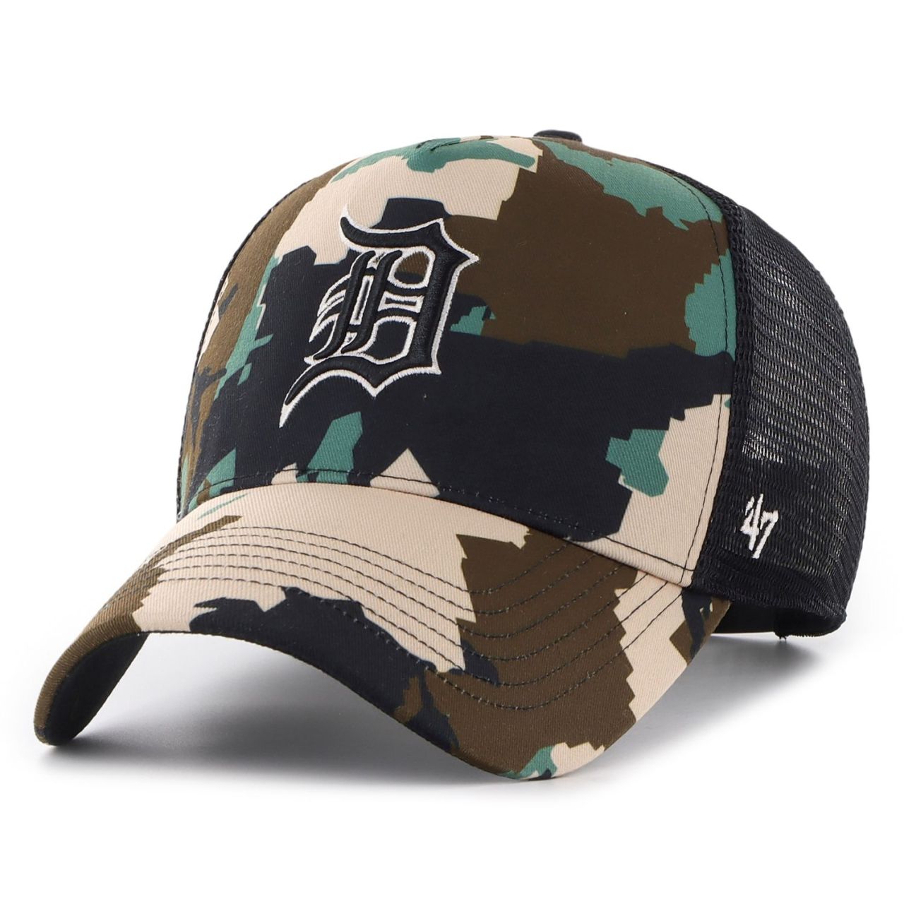 47 Brand Trucker Cap - DIGITAR STAR Detroit Tigers