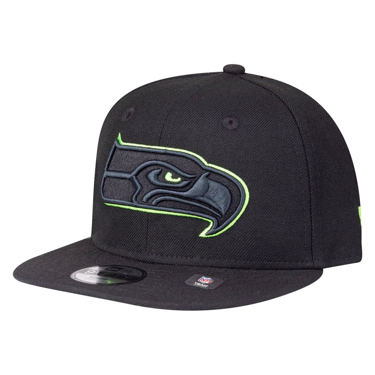 New Era 9Fifty Snapback Kinder Cap Seattle Seahawks schwarz