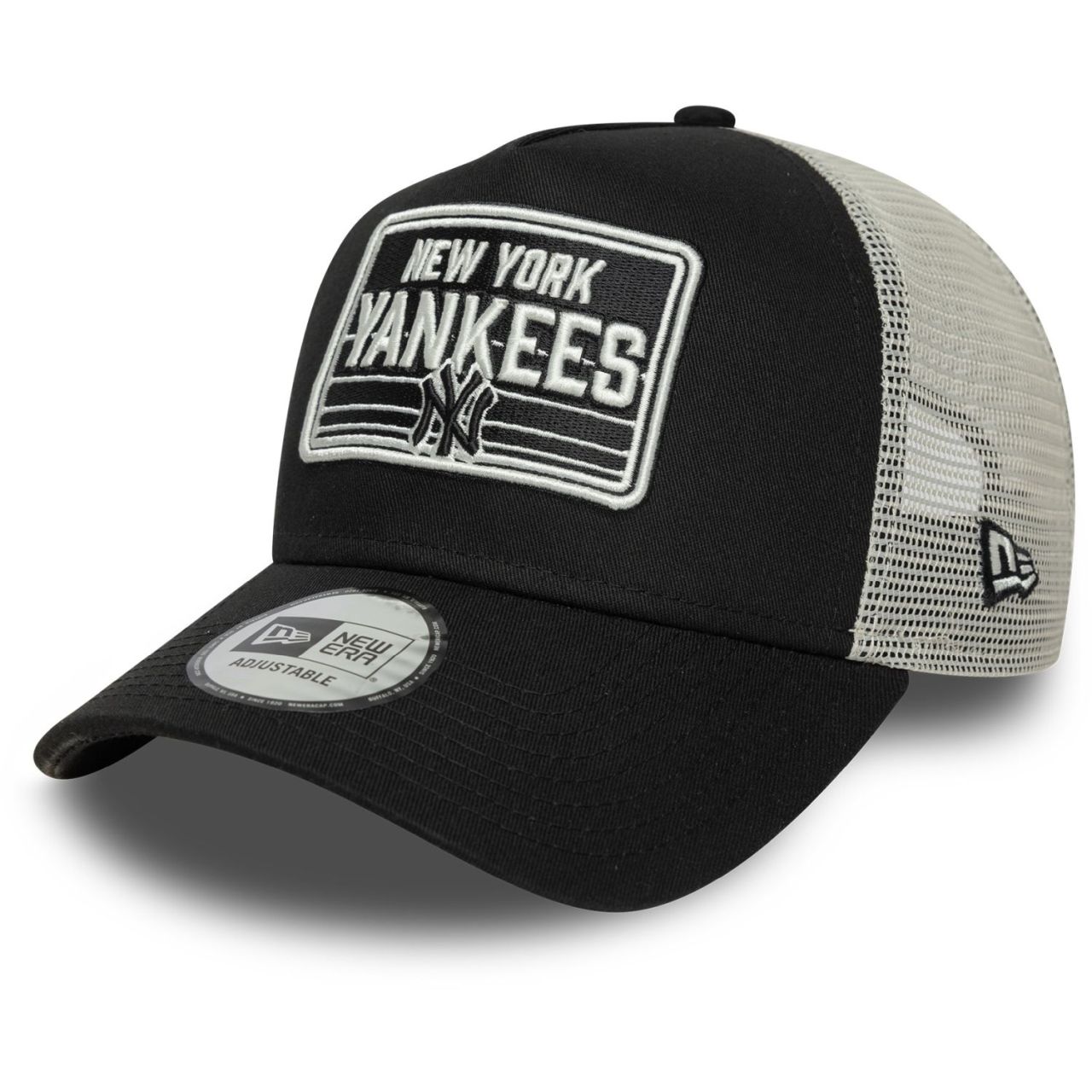 New Era A-Frame Trucker Cap - PATCH New York Yankees
