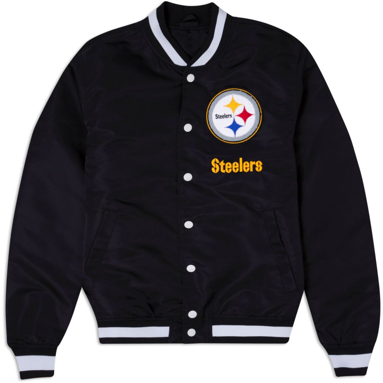 New Era College Jacke - LOGO SELECT Pittsburgh Steelers