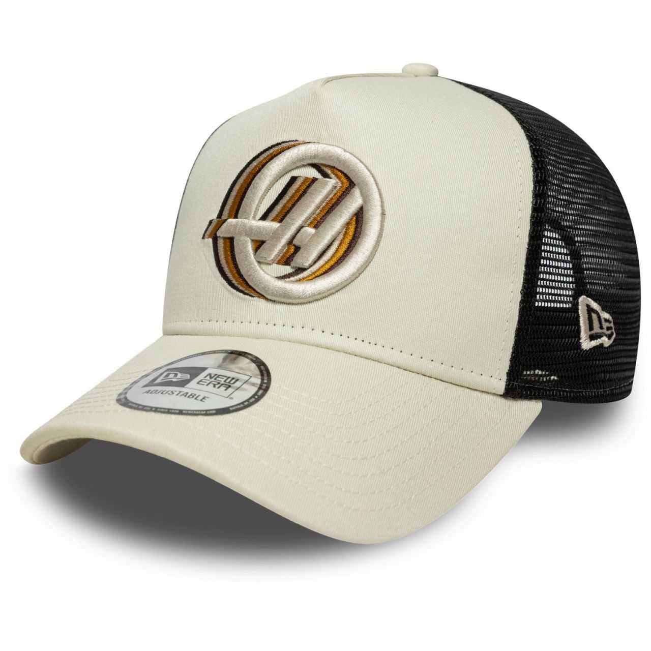 New Era A-Frame Snapback Trucker Cap - F1 HAAS beige