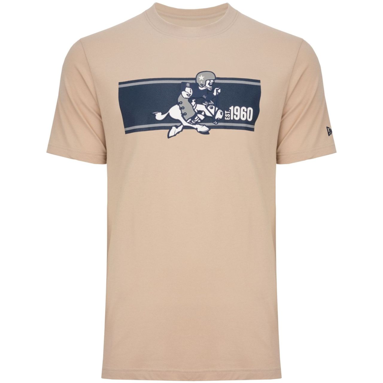 New Era Shirt - NFL SIDELINE Dallas Cowboys stone